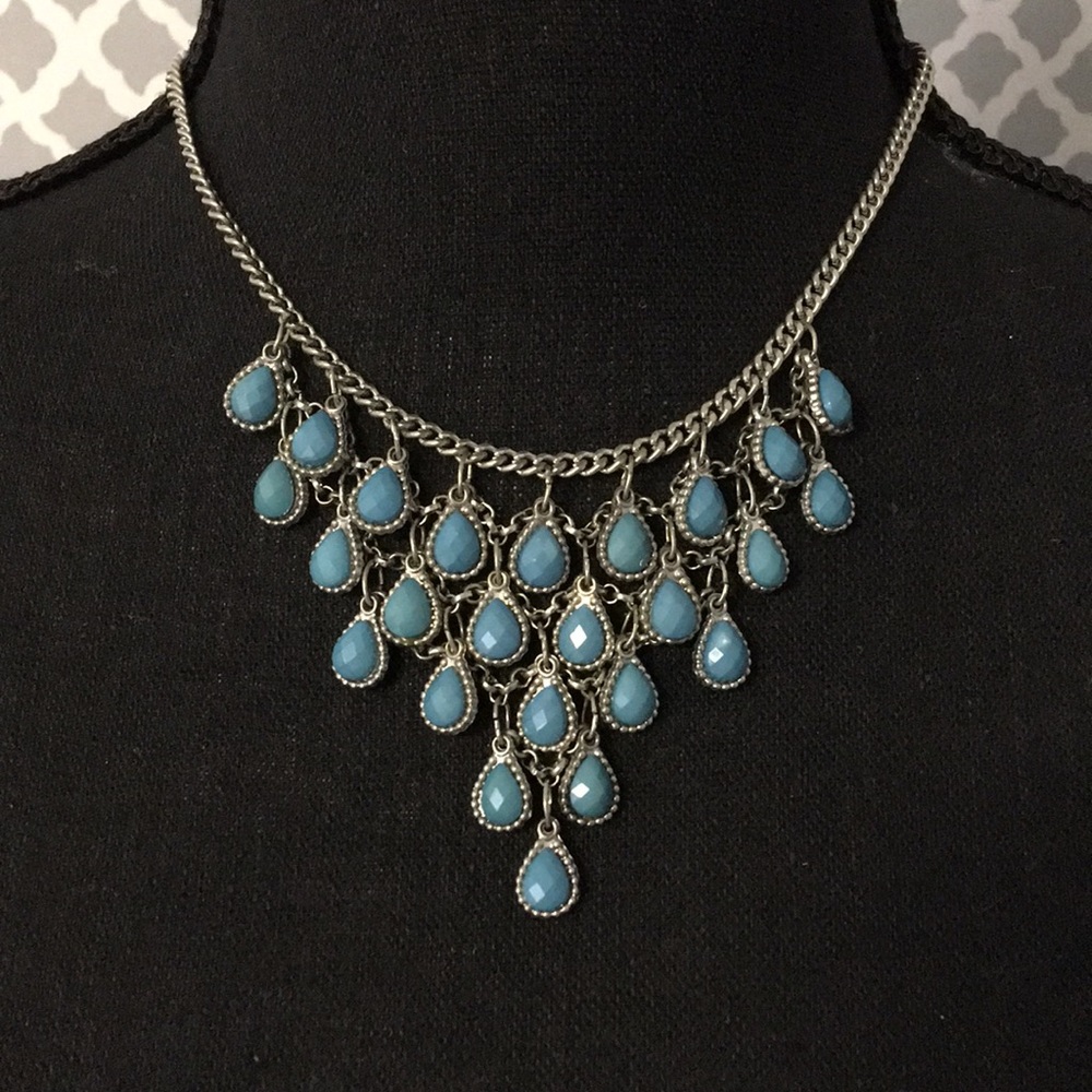 🔴 3 for $25 🔴 Turquoise and Silver Necklace